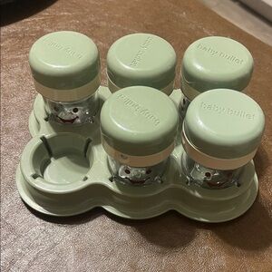 Baby Bullet Green Storage Set